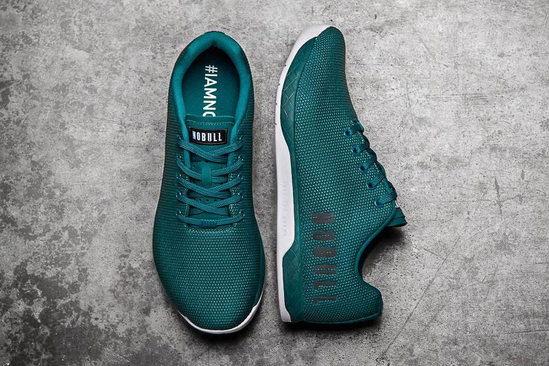 Deep / Turquoise Nobull Deep Teal Men's Trainers | CA P1392J